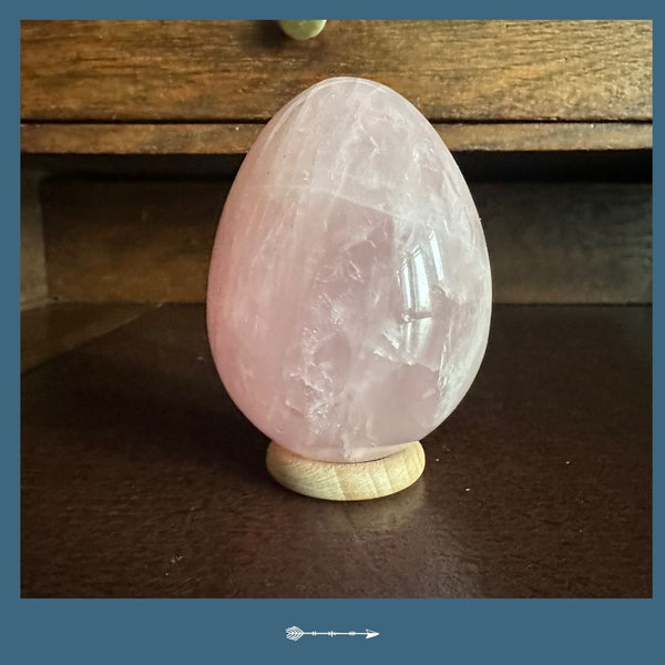 Eier-Rosenquarz | Toemba