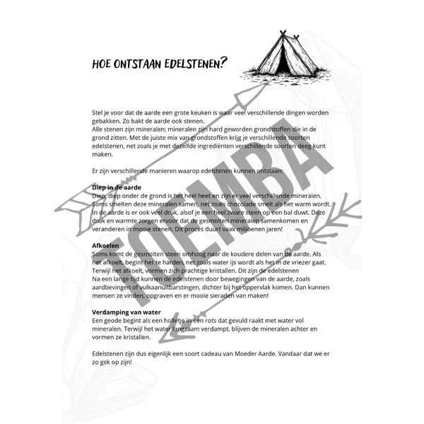 De Stenen gids | Toemba