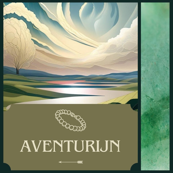 Armbandje 'Green Moonlight' | Toemba