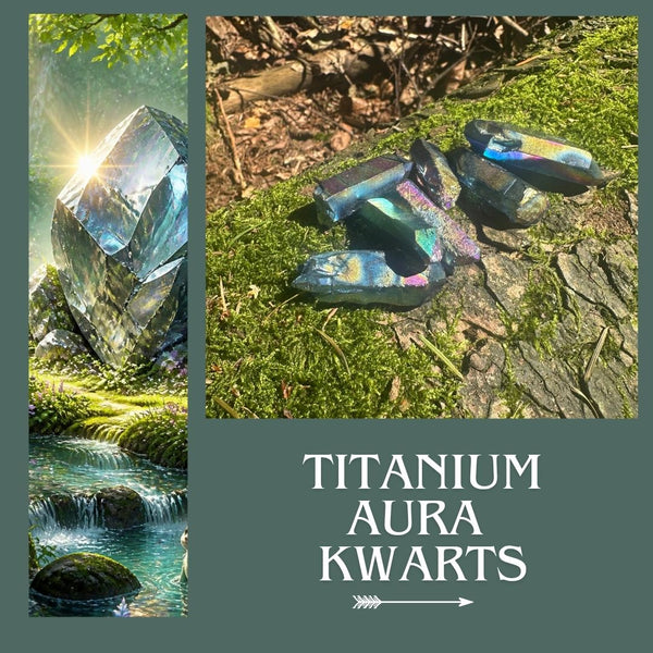 Titanium Aura Kwarts | 4 - 5 cm