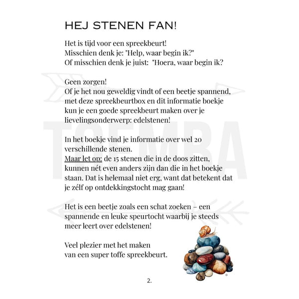 Sprachbox - Edelsteine | Toemba