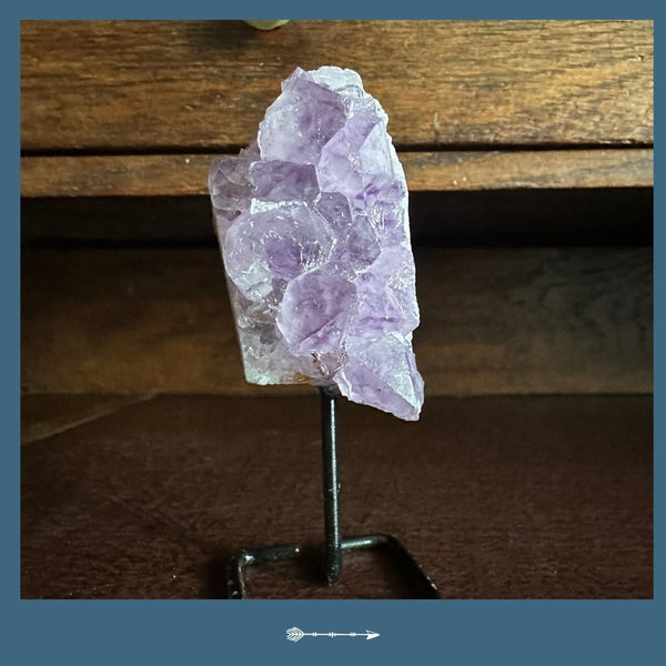 Amethyst auf Ständer - A2 | Toemba