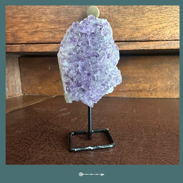 Amethyst auf Ständer - A18 | Toemba