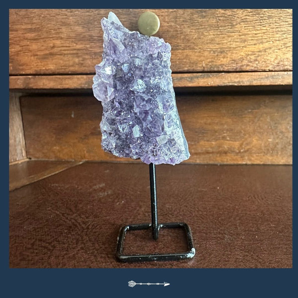 Amethyst auf Ständer - A7 | Toemba