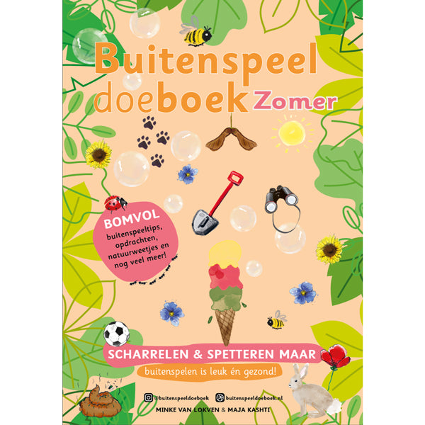 Buitenspeeldoeboek Zomer | Minke van Lokven en Maja Kashti