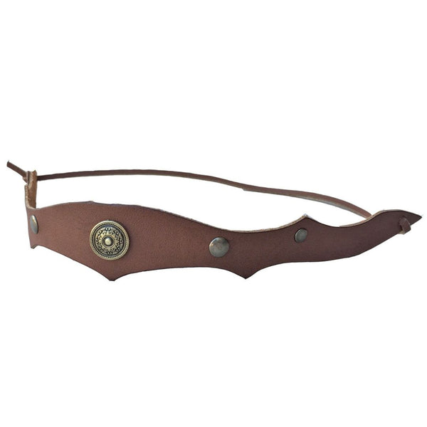 Leren Hoofdband | Kalid Medieval