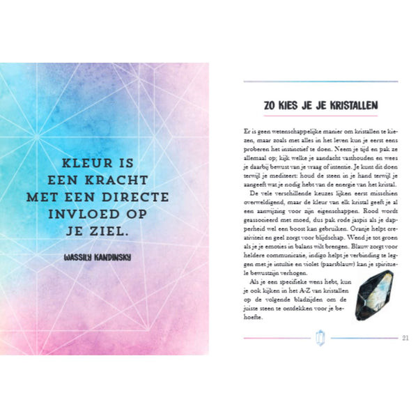 Het kleine boek kristallen - Anna Martin & Hannah Adams
