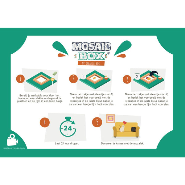 Mozaïekbox Uil | Neptune Mosaic