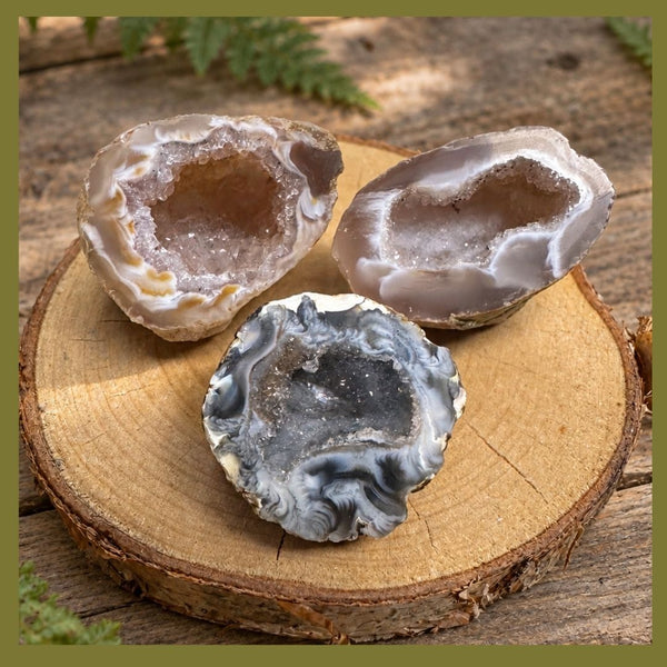 Pixie Cave | Kleine Agaat Geode 3-4 cm