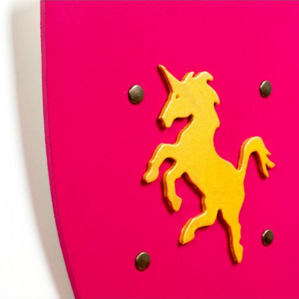Ridderschild Eenhoorn – Roze | Kalid Medieval