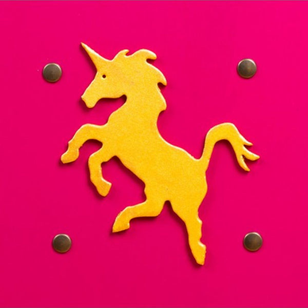 Ridderschild Eenhoorn – Roze | Kalid Medieval