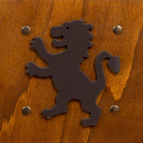 Ridderschild Leeuw – Rustiek | Kalid Medieval