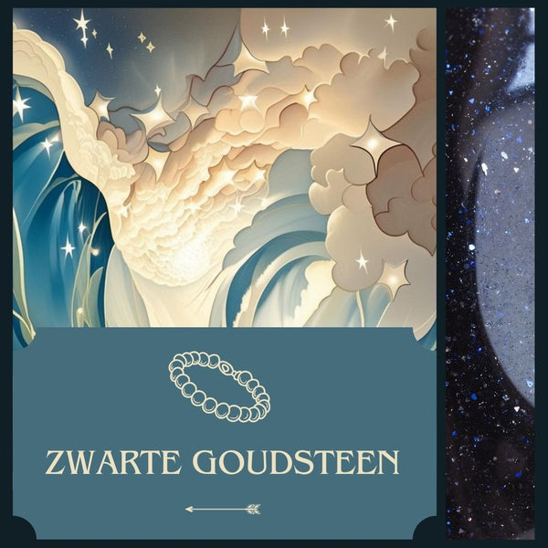 Armbandje 'Black Sparkle' | Toemba