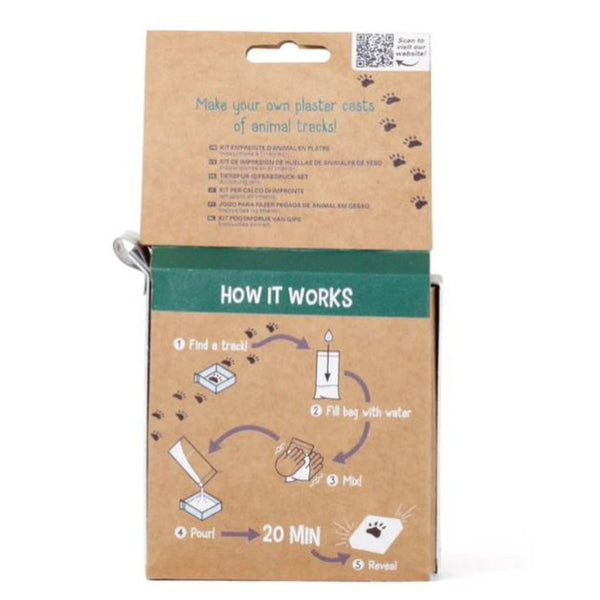 Pootafdruk van Gips | Huckleberry