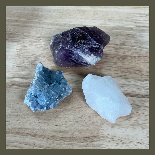 Ruwe edelstenen mix | C17