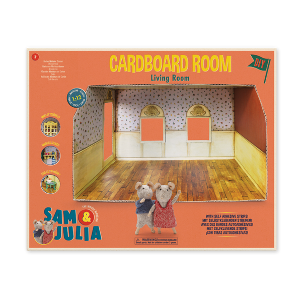 Kartonnen Woonkamer Het Muizenhuis | Sam en Julia