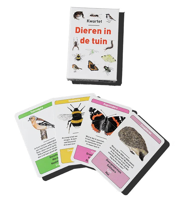 Kwartet: Dieren in de Tuin | Jasper de Ruiter