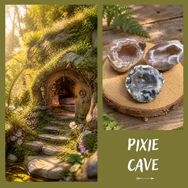 Pixie Cave | Kleine Agaat Geode 3-4 cm