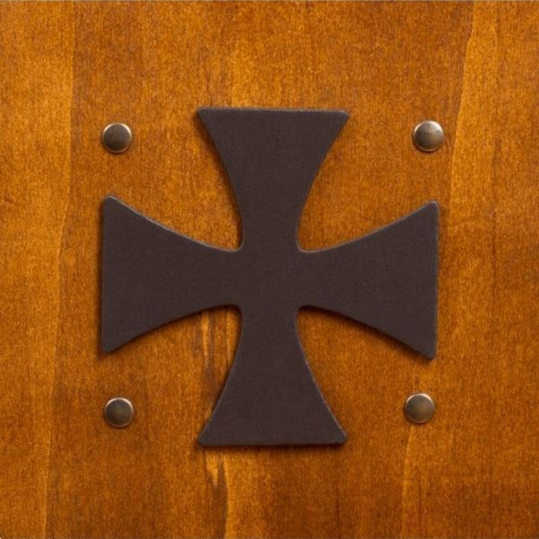 Ridderschild Tempelier – Rustiek | Kalid Medieval