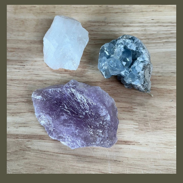 Ruwe edelstenen mix | C19