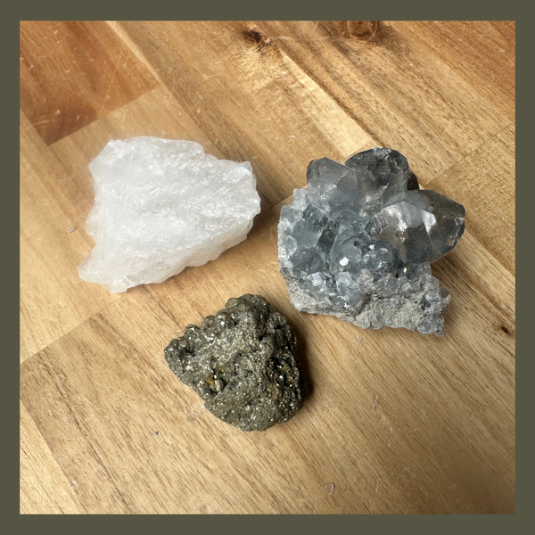 Ruwe edelstenen mix | C6