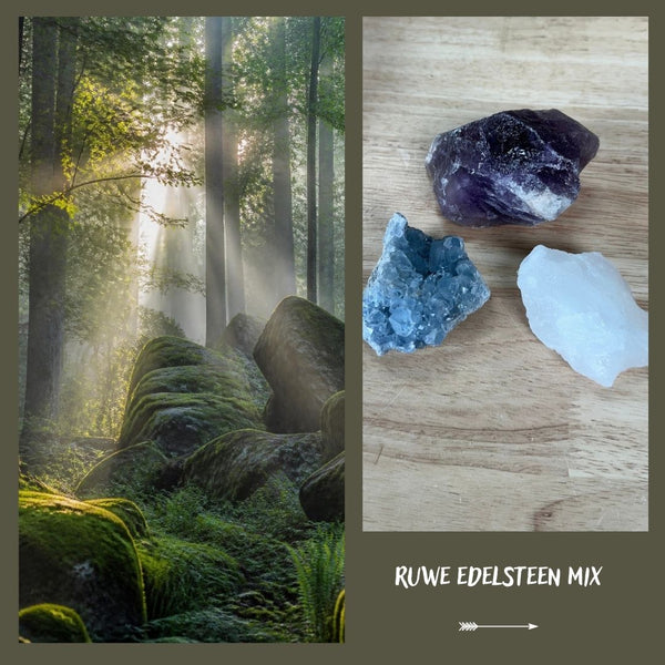 Ruwe edelstenen mix | C17