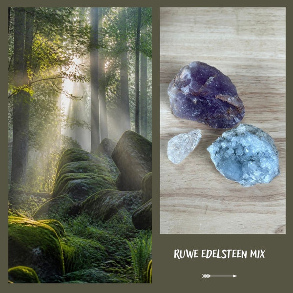 Ruwe edelstenen mix | C21