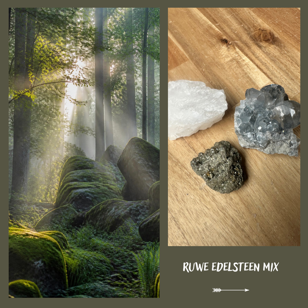 Ruwe edelstenen mix | C6