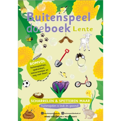 Buitenspeeldoeboek Lente - Minke van Lokven en Maja Kashti