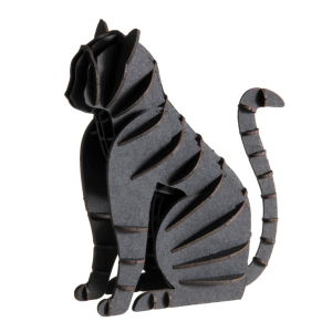 Kat zwart 3D Puzzel | Fridolin