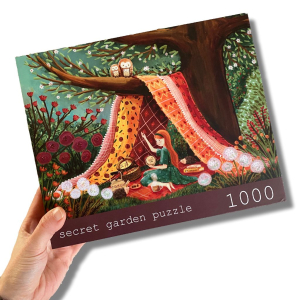 Puzzel 'Geheime tuin' – 1000 stukjes | Esther Bennink