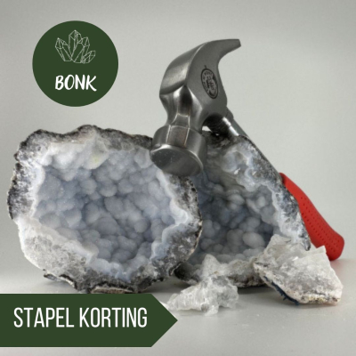 Geode om zelf te kraken - Bonk 8 - 10 cm | Toemba