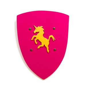 Ridderschild Eenhoorn - Roze | Kalid Medieval
