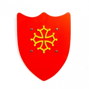 Ridderschild Occitaans Kruis | Kalid Medieval