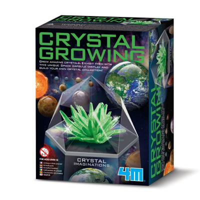 Kristalkweekset Ruimte - Groen – 4M